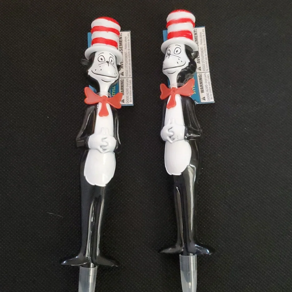 2 pack Dr Seuss Novelty pens brand‎ new
